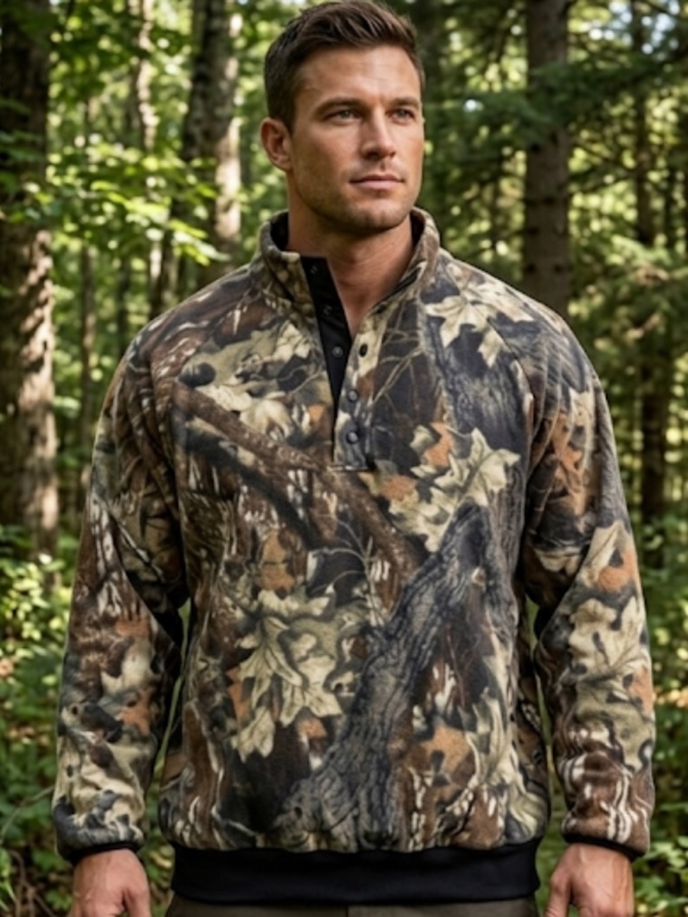 Cabela's Woodland Camouflage Jacket Flawed